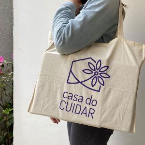 Doe R$ 40 e ganhe uma ecobag da Casa do Cuidar